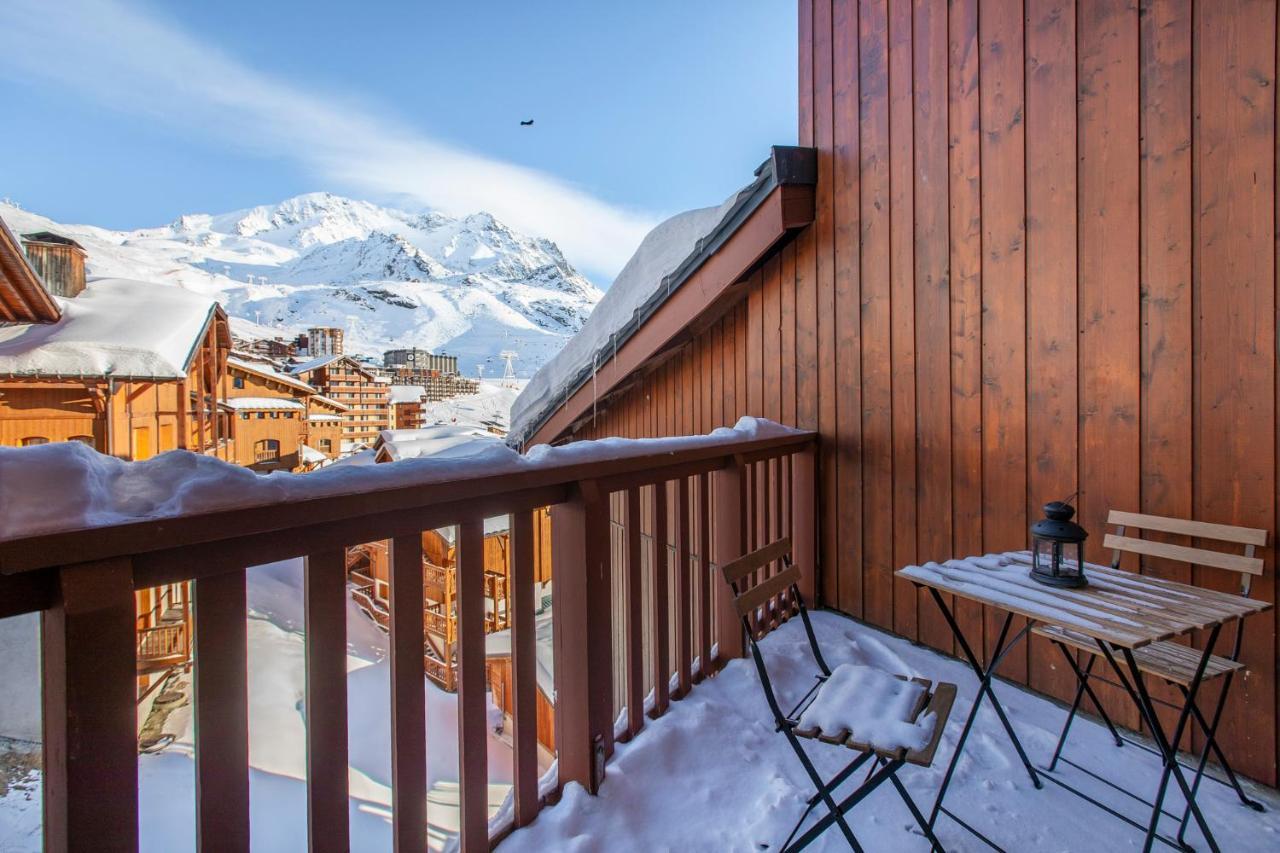 Val Thorens-Cosy Duplex Avec Vue Silveralp Kültér fotó