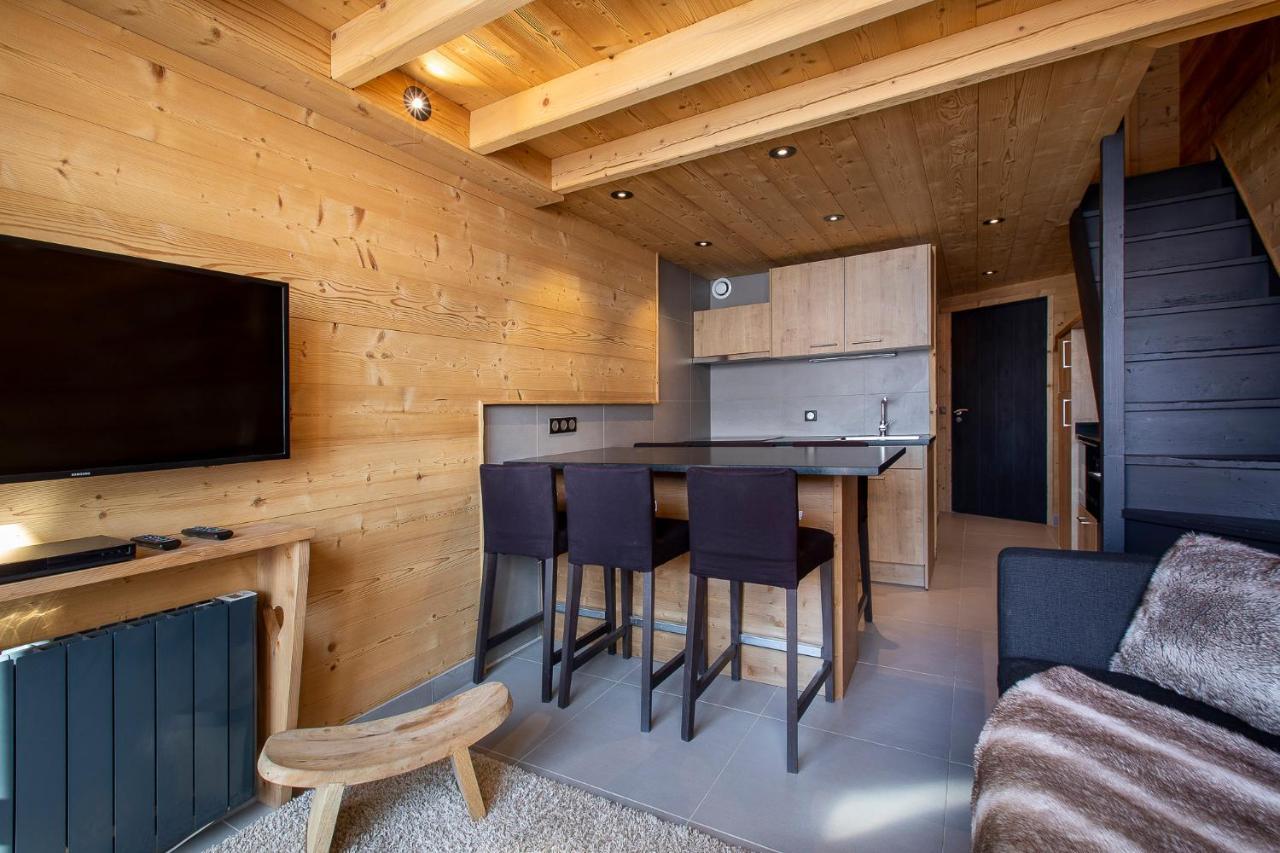 Val Thorens-Cosy Duplex Avec Vue Silveralp Kültér fotó