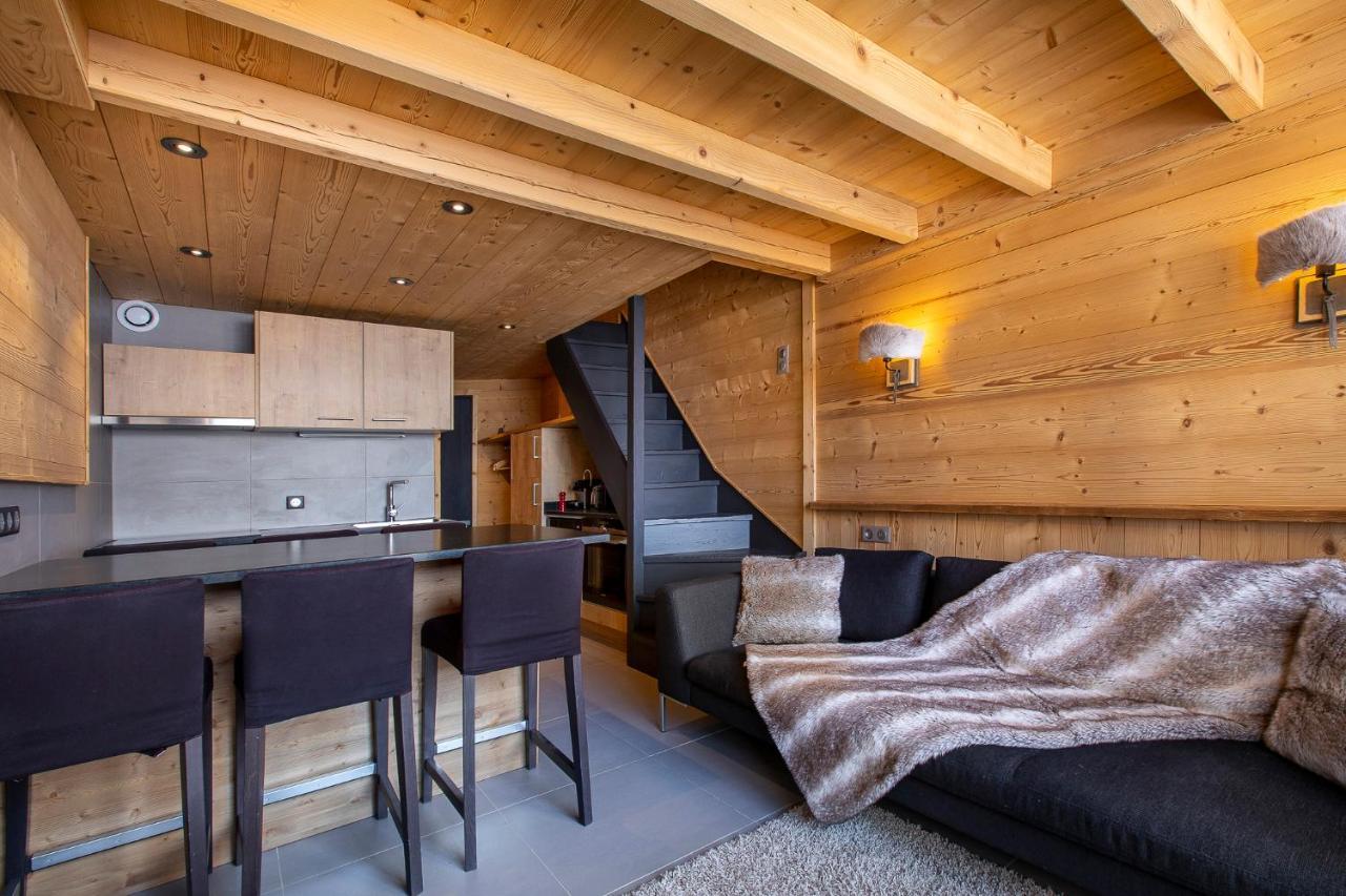 Val Thorens-Cosy Duplex Avec Vue Silveralp Kültér fotó