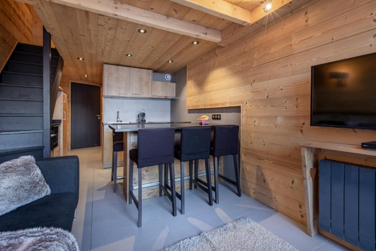 Val Thorens-Cosy Duplex Avec Vue Silveralp Kültér fotó