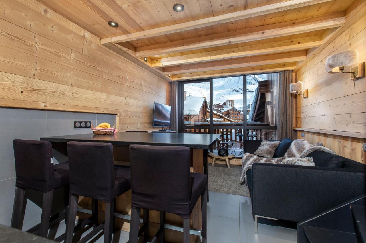 Val Thorens-Cosy Duplex Avec Vue Silveralp Kültér fotó