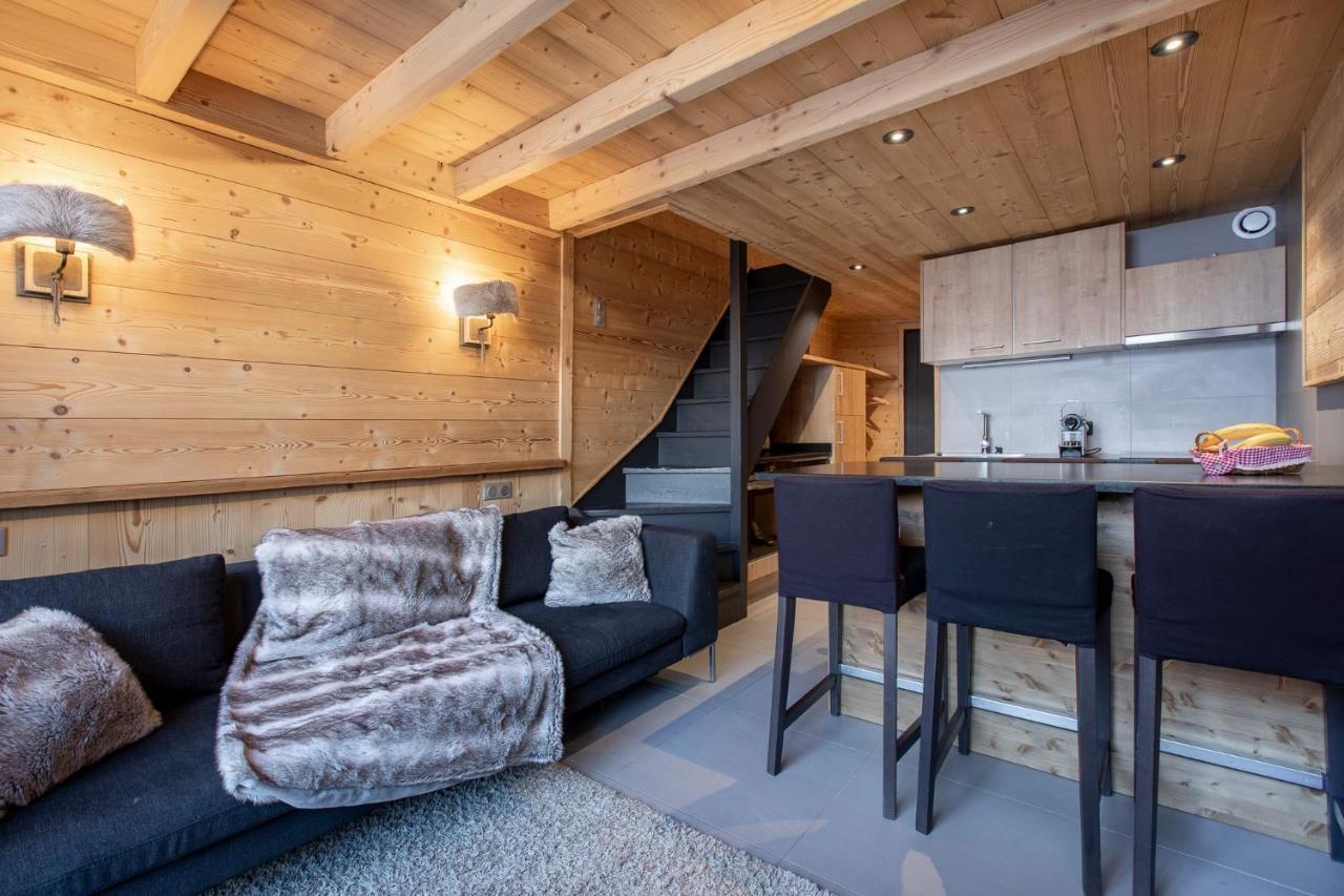 Val Thorens-Cosy Duplex Avec Vue Silveralp Kültér fotó