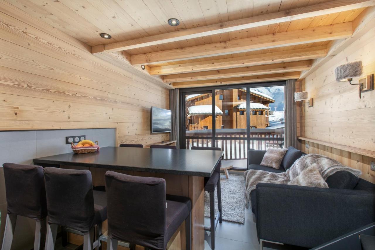 Val Thorens-Cosy Duplex Avec Vue Silveralp Kültér fotó