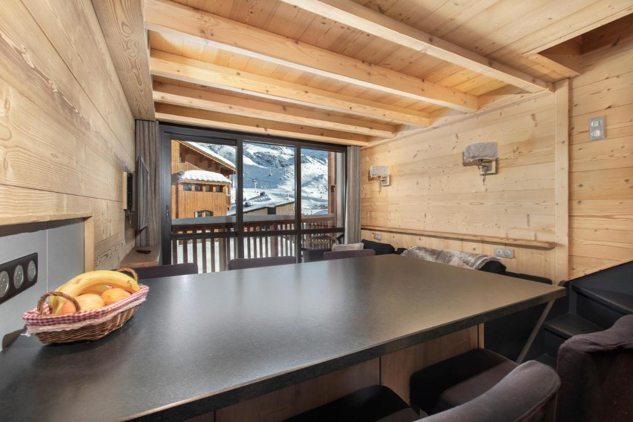 Val Thorens-Cosy Duplex Avec Vue Silveralp Kültér fotó