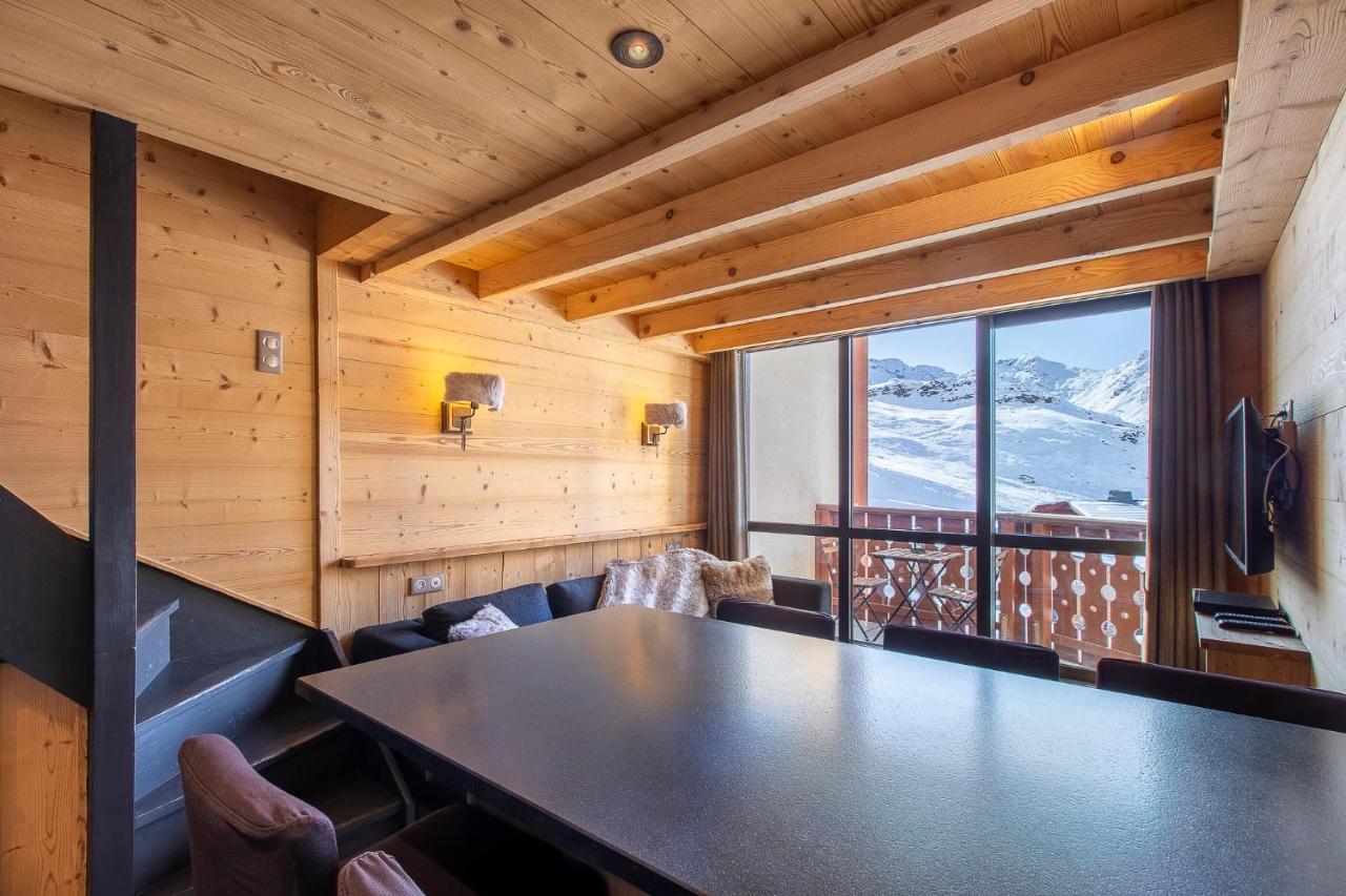 Val Thorens-Cosy Duplex Avec Vue Silveralp Kültér fotó